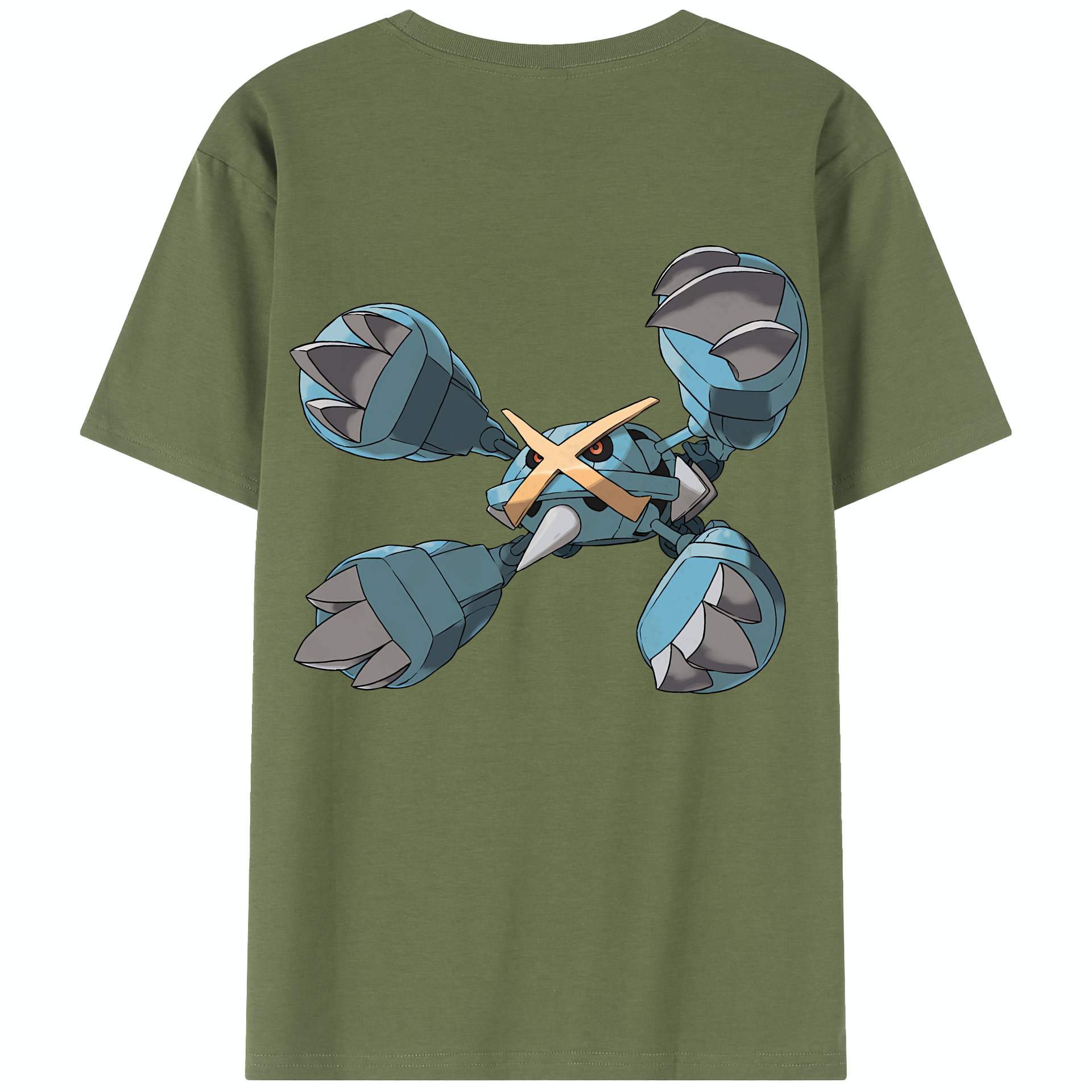 （画像用） ポケットモンスター Pokémon 綿100％半袖Tシャツ（背面プリント）